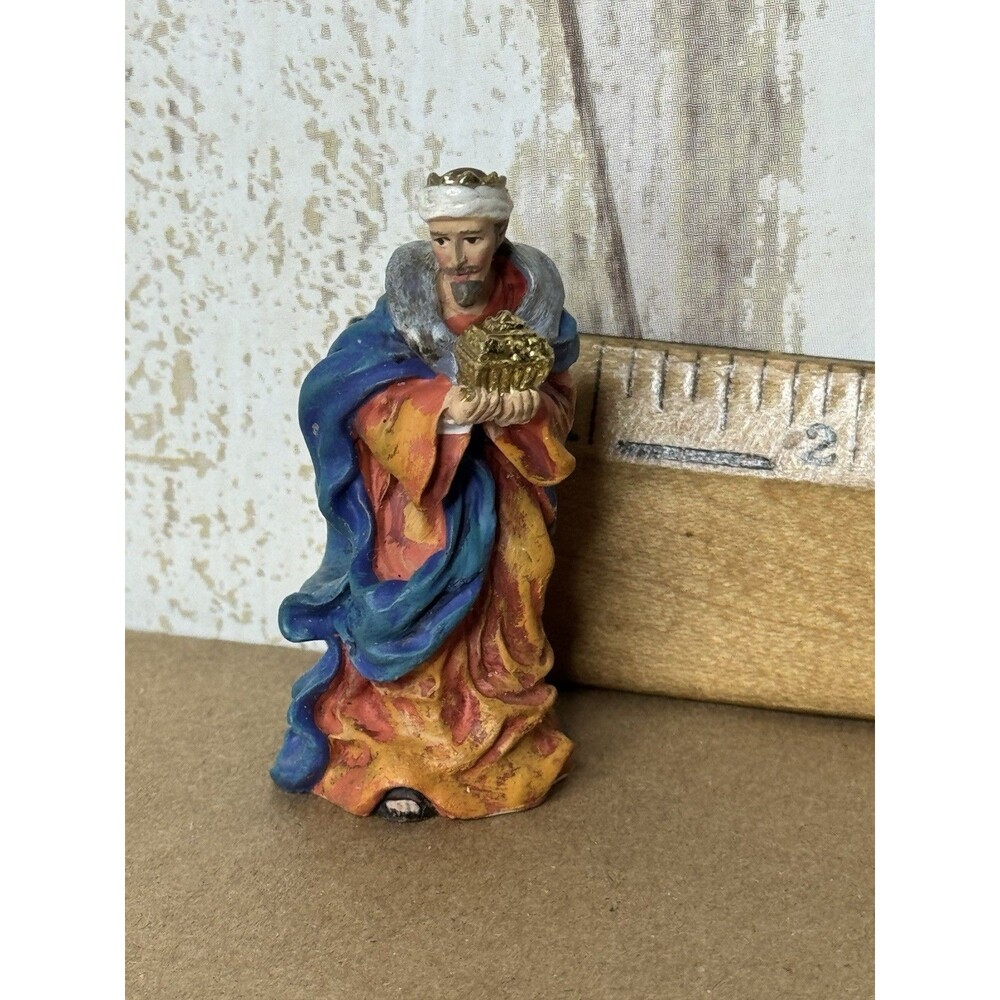 Hawthorne Christmas Nativity Tree Replacement King Gasper Wiseman Figurine 2.5”